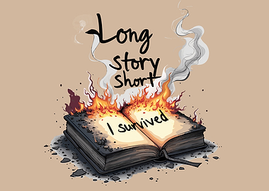Long Story Short, I Survived - Burning Story - Book