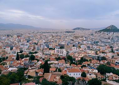 Athens Cityscape from Above