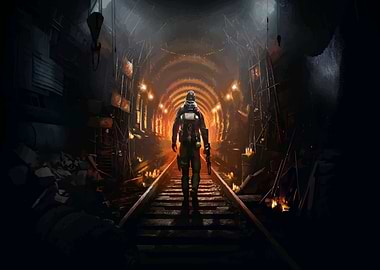 Post-Apocalyptic Tunnel