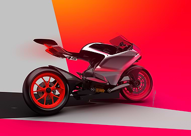 Silver Sportbike Concept