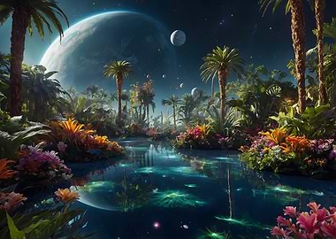 Alien Planet Oasis