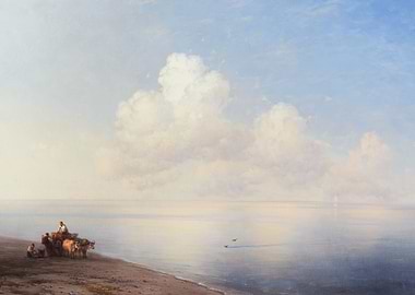 Seascape with Figures