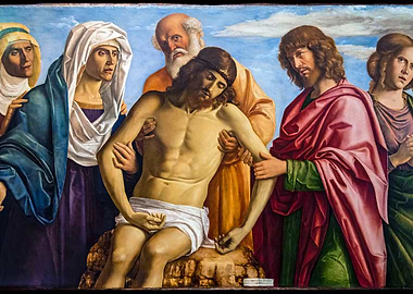 Lamentation of Christ Painting