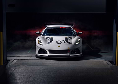 White Lotus Race Car