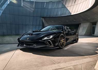 Black Ferrari 296 GTS