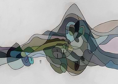 Abstract Landscape Art