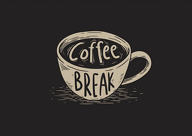 Coffee Break Illustration