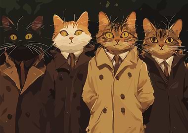 Cats in Suits