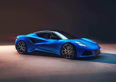 Blue Lotus Sports Car