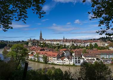 Old City Of Bern In Switzerland