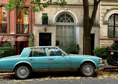Vintage Car at Upper East Side