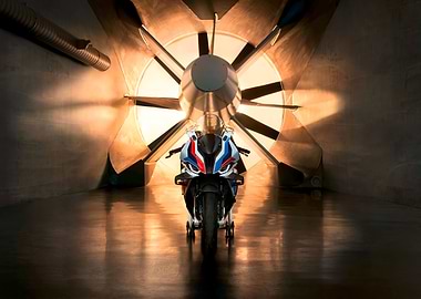 BMW Motorcycle Wind Tunnel