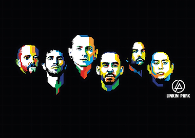 Linkin Park Band Portrait