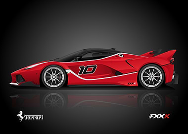 Ferrari FXX-K Race Car
