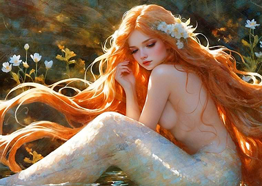 Sweet Spring Mermaid