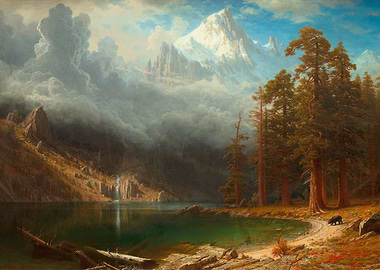 Mountain Lake Landscape
