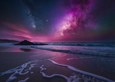 Milky Way Beachscape