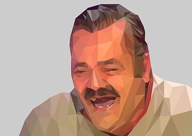 Laughing Man Portrait