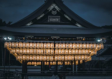 Japanese Temple Lanterns
