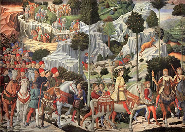 Medieval Hunting Scene