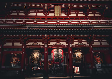 Serenity at Sensoji: A Glimpse into Tokyo's Timeless Temple