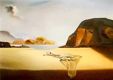 Salvador Dali Surreal Landscape