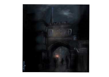 Nighttime Archway