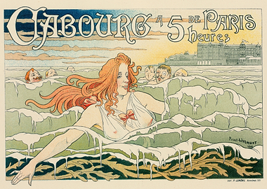 Cabourg Vintage Poster