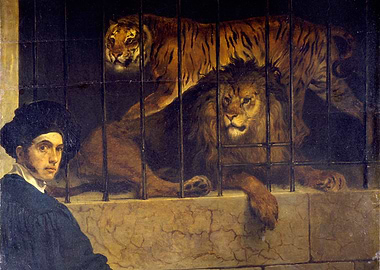 Man and Big Cats