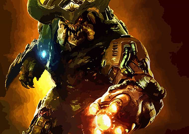 Doom Slayer Poster