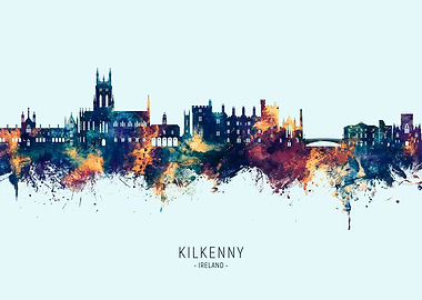 Kilkenny Ireland Skyline