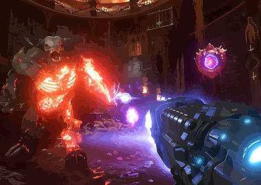 Doom Slayer vs. Demon