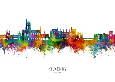 Kilkenny Ireland Skyline