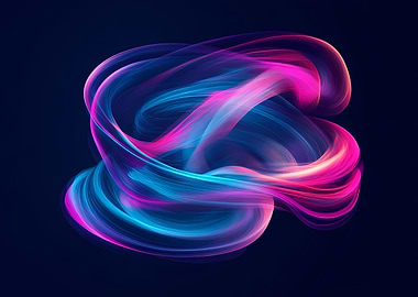 Abstract Swirling Lights