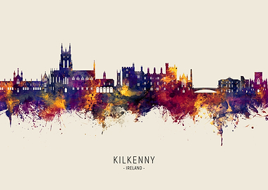 Kilkenny Ireland Skyline