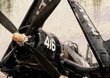 Vintage Fighter Plane