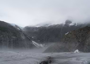 Glacier Mountain Landscape