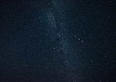 Milky Way & Shooting Star