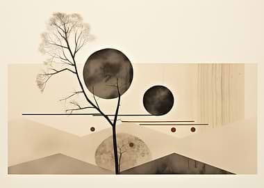 Abstract Tree and Circles