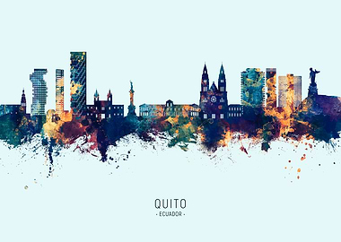 Quito Ecuador Skyline