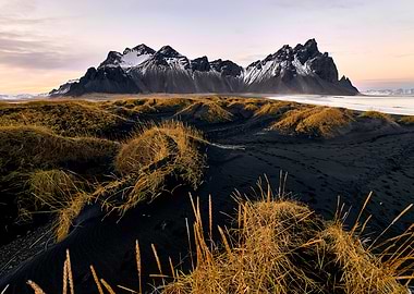 vestrahorn mountain in iceland