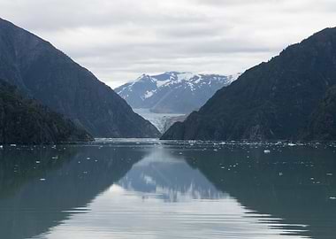 Glacier Valley Reflection