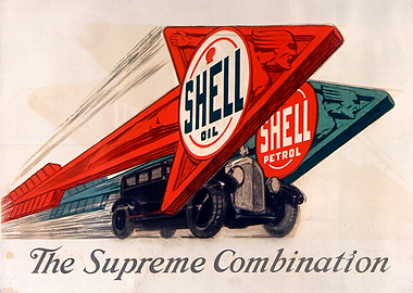 Shell Oil Vintage Poster