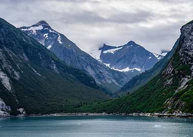 Mountain Range and Fjord