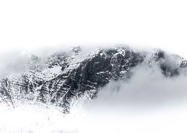 Snowy Mountain Peak