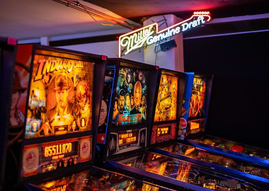 Retro Arcade Vibes: A Pinball Paradise