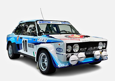 Fiat Abarth 131 Rally Car