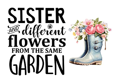 Sister Flowers Quote