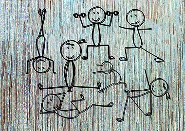 Stick Figure Workout