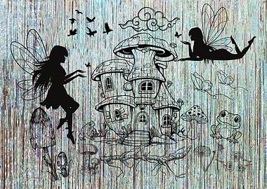 Fairy House Illustration